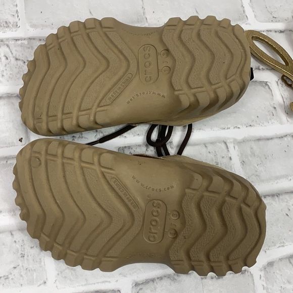 Crocs All Terrain Axle Leather Boat Shoes - Picture 7 of 9